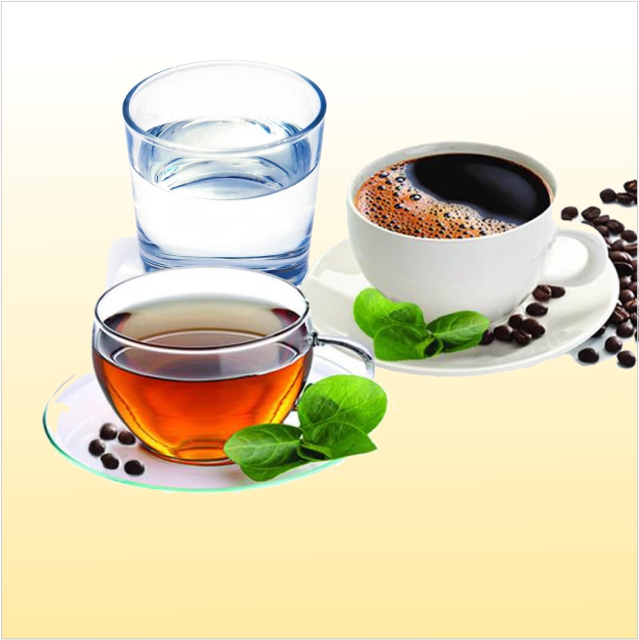 Чай и кофе ≠ вода?